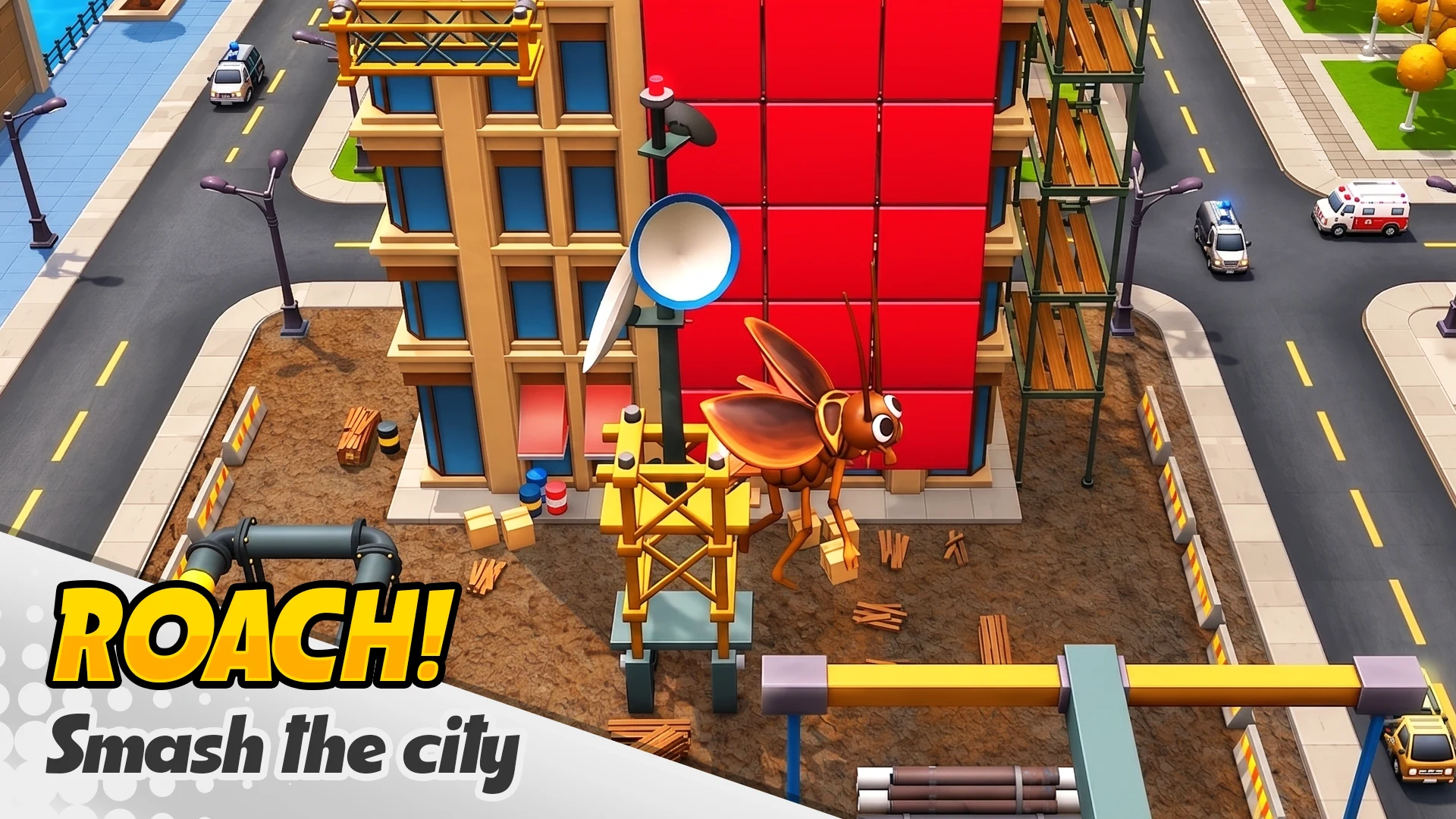 Cockroach Prank: City Chaos screenshot